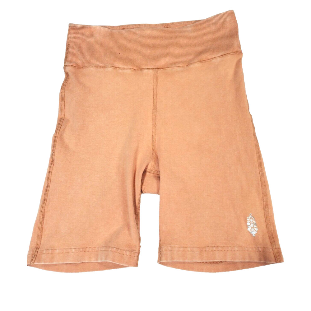 Free People Movements‎ Womens XS Good Karma Bike Shorts High Rise Desert Dune